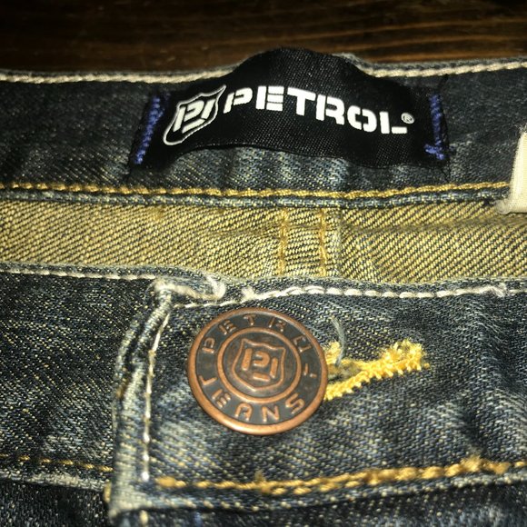 Petrol Men's Jeans - Straight Leg -  "Blake" - 36 - Picture 1 of 8